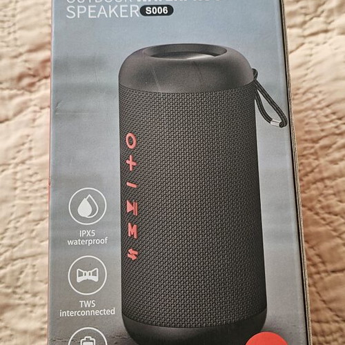 Mobex Outdoor Waterproof Bluetooth Speaker new