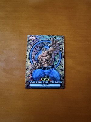 Marvel Topps The Thing “65 Fantastic Years” sticker like new