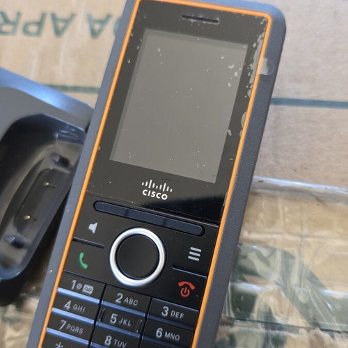 Cisco IP DECT 6825 Ruggedized Handset used, cordless, black