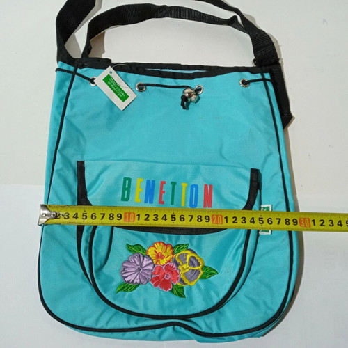 United Colors of Benetton Vintage Shoulder School Bag like new
