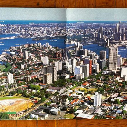Retro Photographic Album Sydney Australia 1989 like new