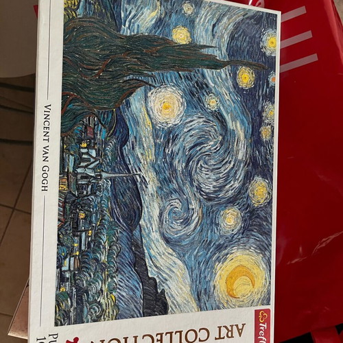 Puzzle 1000 κομμάτια Van Gogh Έναστρη νύχτα σαν καινούργιο