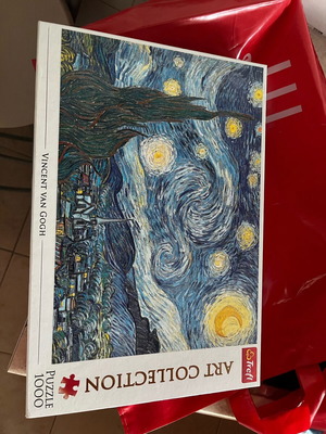 Puzzle 1000 κομμάτια Van Gogh Έναστρη νύχτα σαν καινούργιο