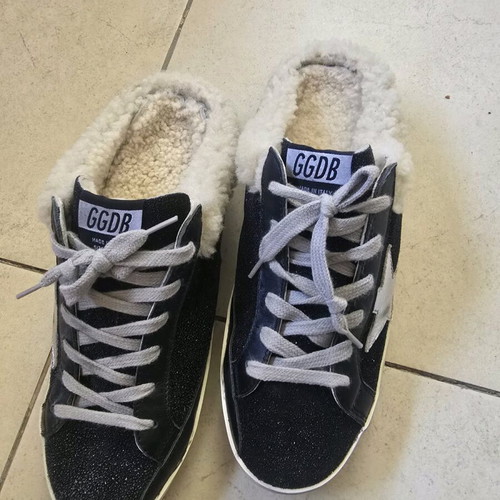 Golden Goose Superstar Sabot sneakers like new, black, size 40