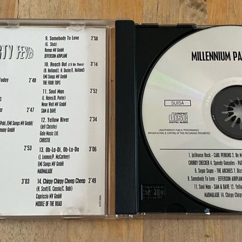 Millennium Party Fever CD like new, pop
