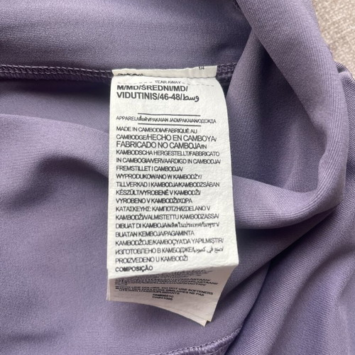 Under Armour leggings size M like new, purple, ankle length