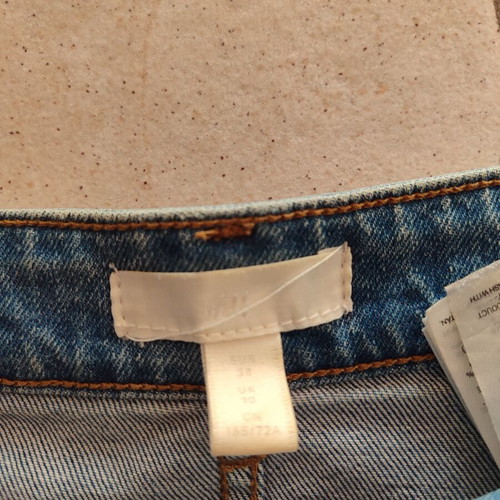 Skinny jeans H&M used, high waist, blue, size M 38 10