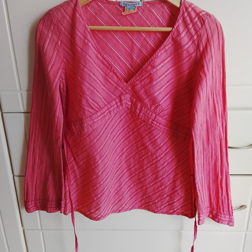Attrattivo long-sleeve blouse used, pink, size S