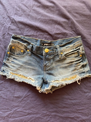 Fb Sister denim shorts like new, size XXS, blue