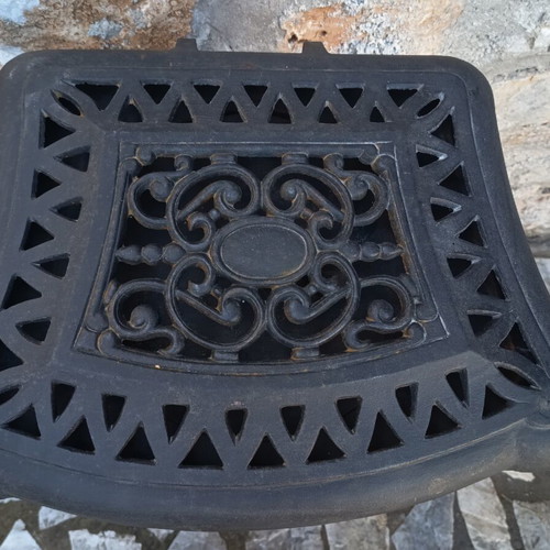 Cast Iron Vintage Wood Stove, like new, 80 cm height