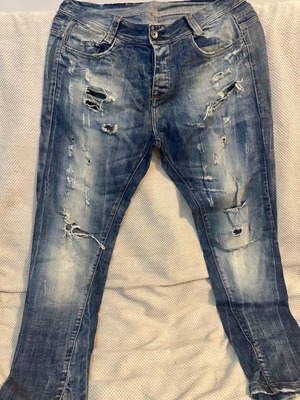 New Denim jeans used, size M 38 10