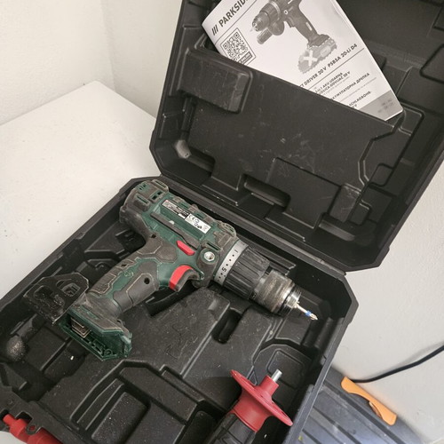 Parkside PSBSA 20-Li D4 cordless hammer drill used