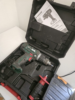Parkside PSBSA 20-Li D4 cordless hammer drill used