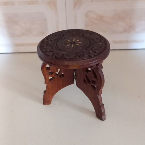 Vintage Indian Mini Table 16 cm like new