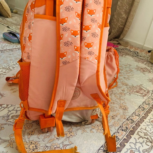 Primary school trolley bag set used with two pencil cases and small bags