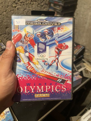 Winter Olympics Sega Mega Drive game like new, CIB