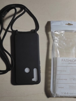 Redmi Note 8 Silicone Case with Neck Strap new