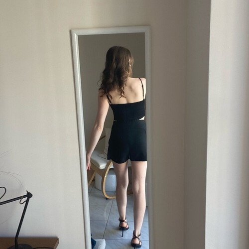 Zara black skort size XS like new
