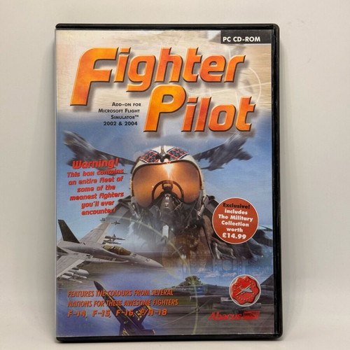 Fighter Pilot PC game used, action adventure