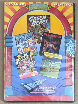 Konami's Coin-Op Hits Amstrad Disk like new