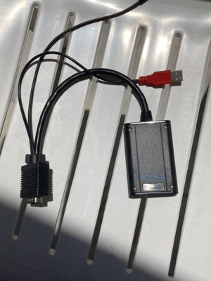 VAG to HDMI adapter like new