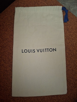 Louis Vuitton dust bag 39×22 cm, cotton