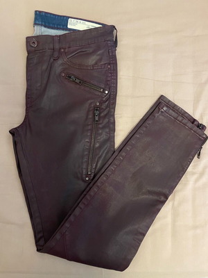 Diesel jeans like new, unique purple color, size 30
