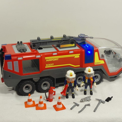 Playmobil City Action Fire Truck 71371 with Lights and Sound