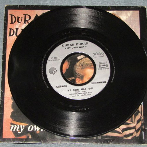 Duran Duran 7" vinyl My Own Way used, new wave pop