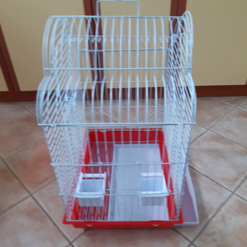 Parrot cage like new, dimensions 48x50x70 cm