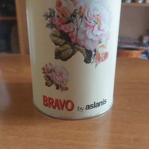 Bravo metal box by Aslanis collectible like new