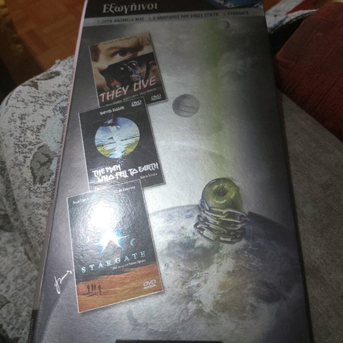 Collection of 3 DVDs The Aliens used