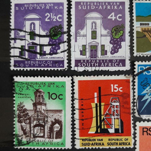 South Africa συλλογή γραμματοσήμων 1961-1973 σαν καινούργια (7 τεμάχια)