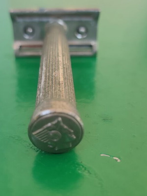 Vintage Merkur Solingen Three-Piece Safety Razor used