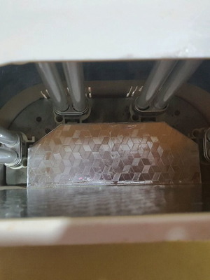 UV lamp nail dryer used