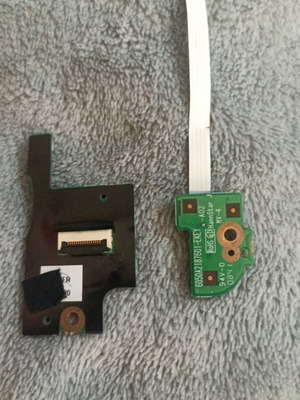 OEM Laptop Power Button Board with Ribbon Cable for Toshiba Satellite