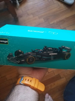 George Russell W14 1/24 καινούριο μοντέλο αυτοκινήτου