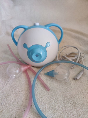 Nosiboo Electric Nasal Aspirator used