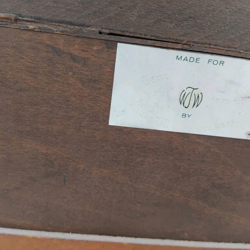 Mid Century Modern Stereo Console Record Player General Electric like new
