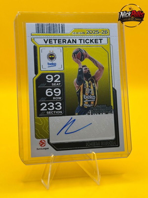 Euroleague Panini Contenders 25-26 Khem Birch Auto καινούργιο