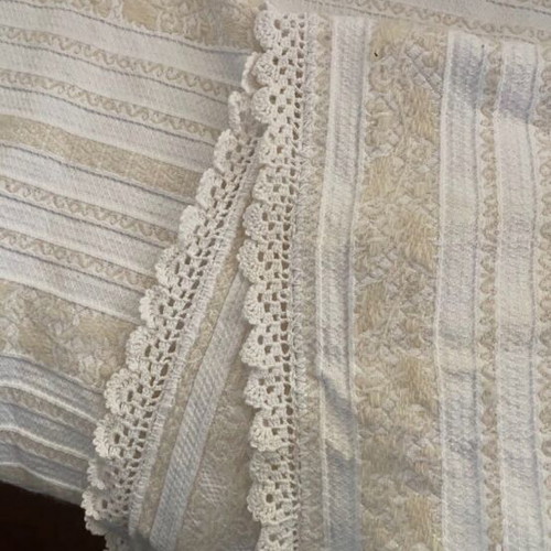 Handmade wool blanket from Thessaly loom like new, 2.10x1.65 m