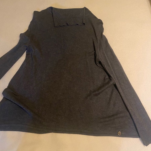 Zini boutique blouse used, gray, size S