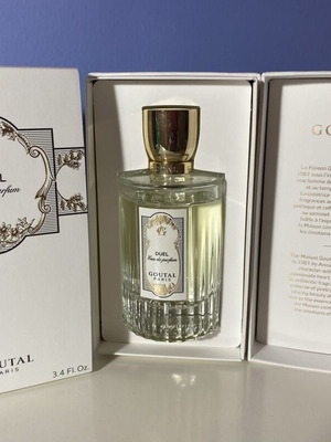 Duel eau de parfum Goutal Paris 100ml used