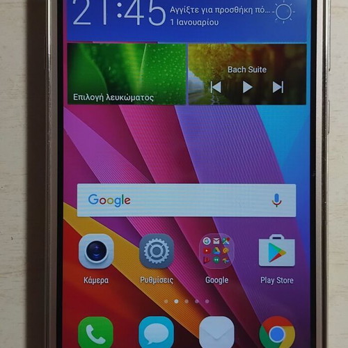 Huawei Y5 II CUN-L01 μεταχειρισμένο, χρυσαφί, Android, κάμερα 8 MP