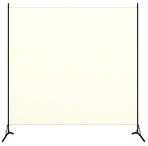 Διαχωριστικό Δωματίου με 1 Πάνελ Λευκό Κρεμ 175 x 180 εκ. Καινούργιο σφραγισμένο.