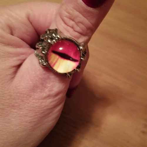 Dragon Eye Ring Gothic 19.0