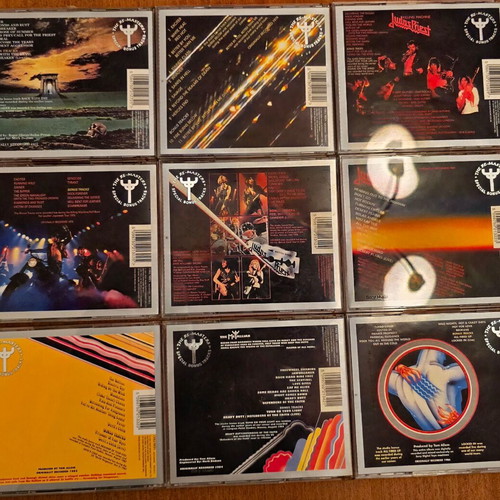 Judas Priest The Remasters 12 CD set near mint, metal
