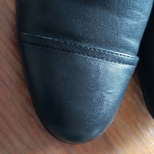 Men's formal shoes new, genuine leather, size 42, black