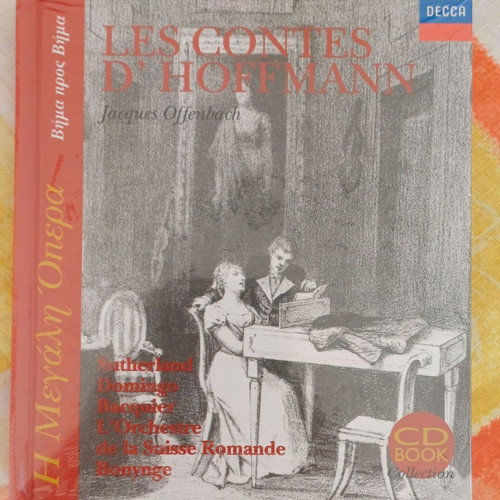 CD-Book Les Contes d'Hoffmann opera by Jacques Offenbach new, classical