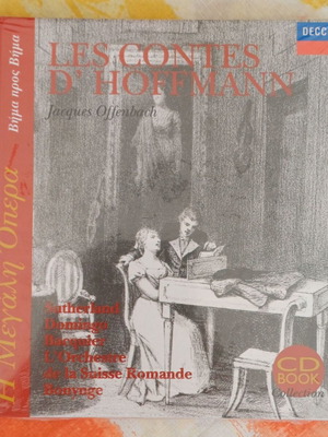 CD-Book Les Contes d'Hoffmann opera by Jacques Offenbach new, classical